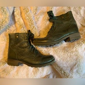 Rockport teal booties